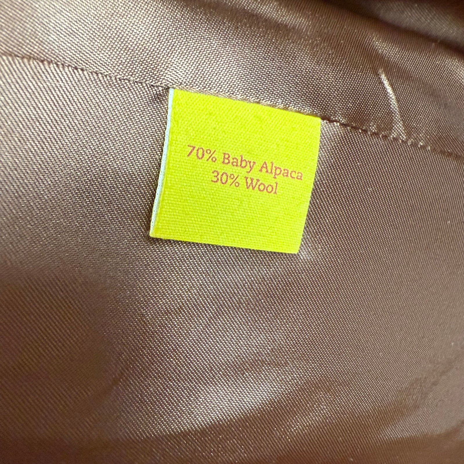 Nwt Kuna 100% Baby Alpaca Camel Swing Coat | Softer Than Cashmere | Luxury Peru — image 2 of 8